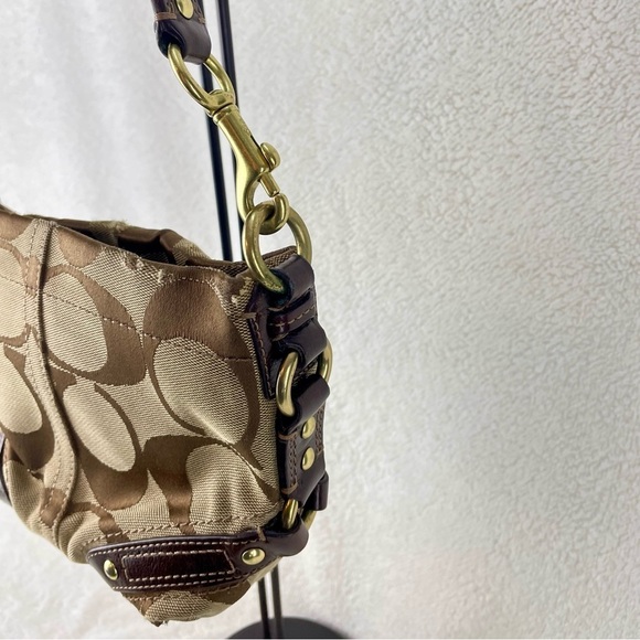 Coach signature canvas mini shoulder bag - Picture 3 of 14